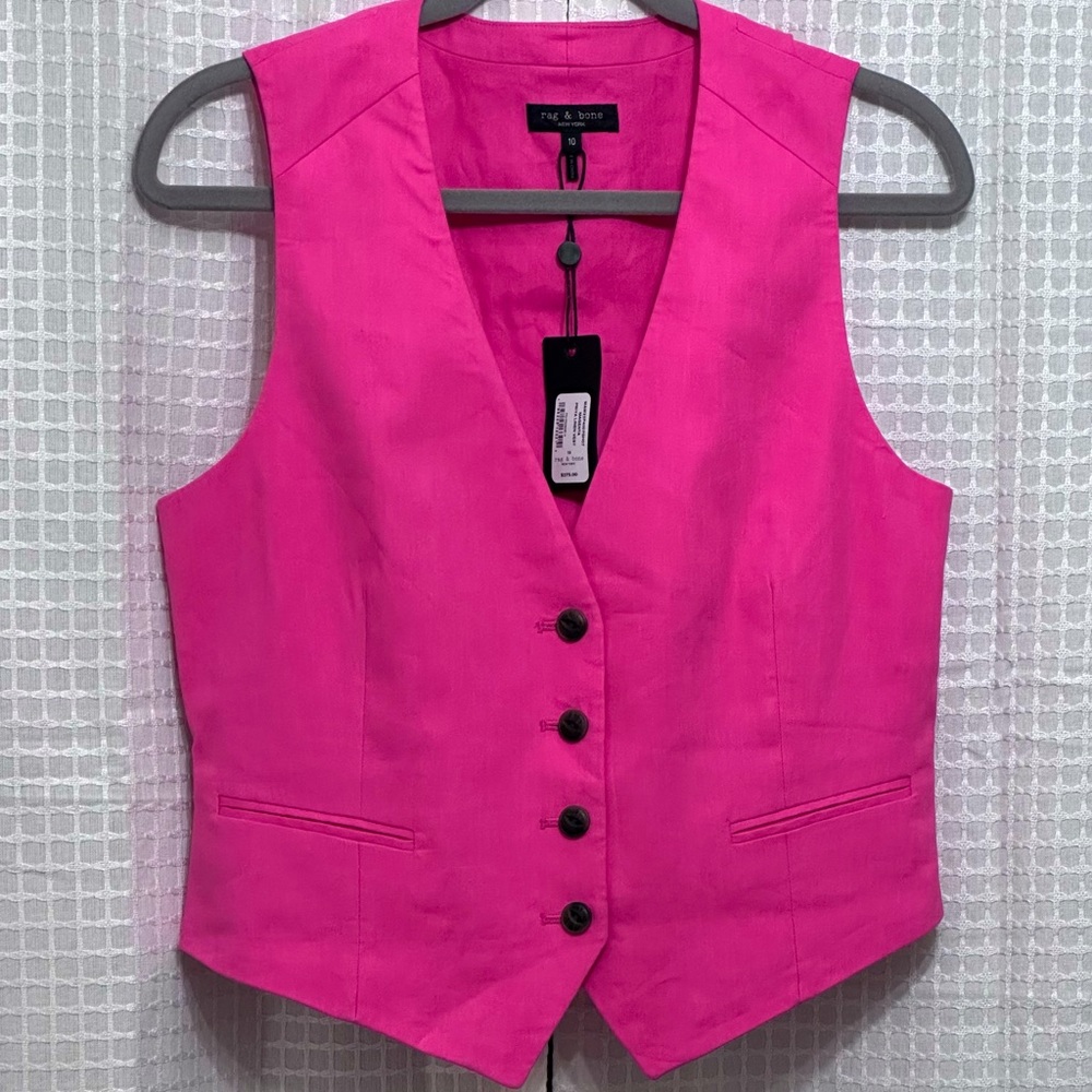 rag & bone Pink Women's Vest